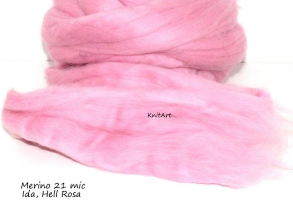 Uni Merino Ida, Schönes Rosa - 21 mic.